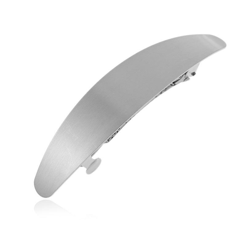 Wholesale Metal Glossy Long Oval Hair Clips